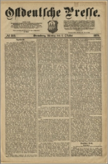 Ostdeutsche Presse. J. 3, 1879, nr 312