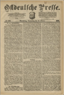 Ostdeutsche Presse. J. 3, 1879, nr 322