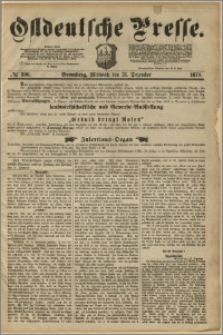 Ostdeutsche Presse. J. 3, 1879, nr 396