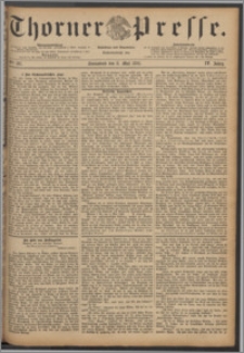 Thorner Presse 1886, Jg. IV, Nro. 107