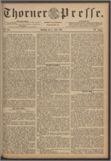 Thorner Presse 1886, Jg. IV, Nro. 154