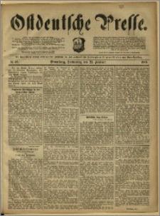Ostdeutsche Presse. J. 12, 1888, nr 46