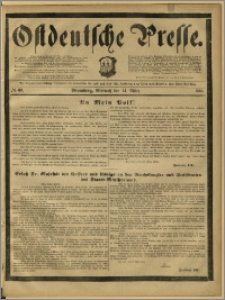 Ostdeutsche Presse. J. 12, 1888, nr 63