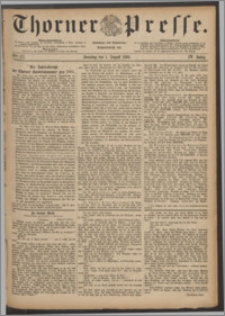 Thorner Presse 1886, Jg. IV, Nro. 177 + Beilage