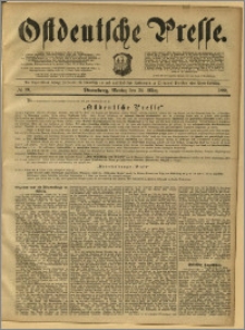 Ostdeutsche Presse. J. 12, 1888, nr 73