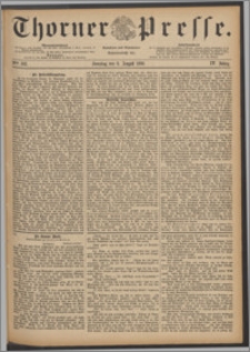 Thorner Presse 1886, Jg. IV, Nro. 183 + Beilage