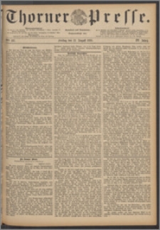 Thorner Presse 1886, Jg. IV, Nro. 187