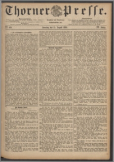 Thorner Presse 1886, Jg. IV, Nro. 189 + Beilage