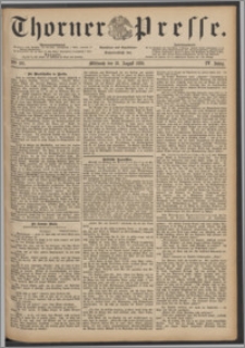 Thorner Presse 1886, Jg. IV, Nro. 191