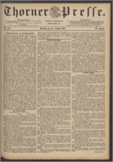 Thorner Presse 1886, Jg. IV, Nro. 196