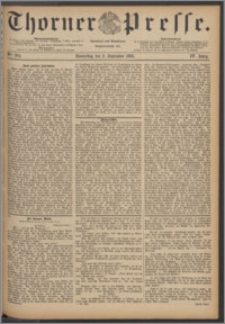 Thorner Presse 1886, Jg. IV, Nro. 204