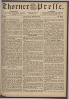 Thorner Presse 1886, Jg. IV, Nro. 207 + Beilage