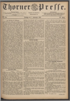 Thorner Presse 1886, Jg. IV, Nro. 208