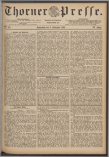 Thorner Presse 1886, Jg. IV, Nro. 210