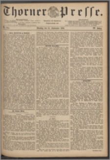 Thorner Presse 1886, Jg. IV, Nro. 214