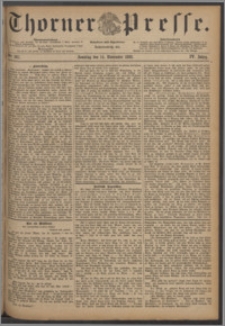 Thorner Presse 1886, Jg. IV, Nro. 267 + Beilage