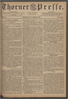 Thorner Presse 1886, Jg. IV, Nro. 278