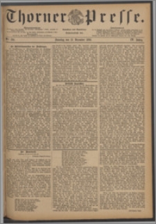 Thorner Presse 1886, Jg. IV, Nro. 291 + Beilage