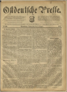 Ostdeutsche Presse. J. 12, 1888, nr 185