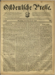 Ostdeutsche Presse. J. 12, 1888, nr 191