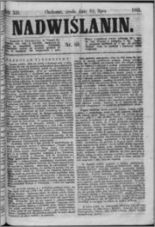 Nadwiślanin, 1861.07.10 R. 12 nr 65