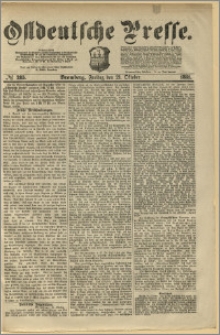 Ostdeutsche Presse. J. 5, 1881, nr 285