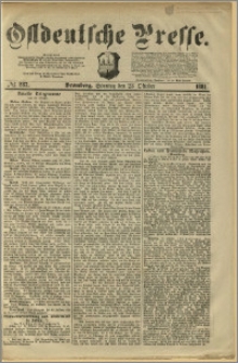 Ostdeutsche Presse. J. 5, 1881, nr 287