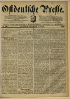 Ostdeutsche Presse. J. 7, 1883, nr 218