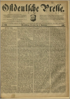 Ostdeutsche Presse. J. 7, 1883, nr 229