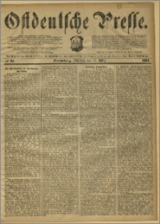 Ostdeutsche Presse. J. 8, 1884, nr 61