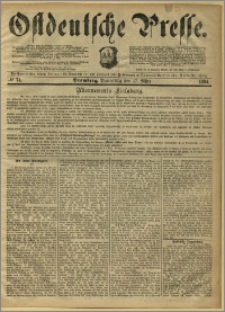 Ostdeutsche Presse. J. 8, 1884, nr 74