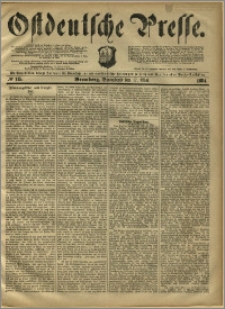 Ostdeutsche Presse. J. 8, 1884, nr 115