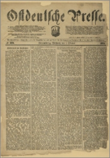 Ostdeutsche Presse. J. 8, 1884, nr 230