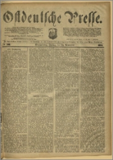 Ostdeutsche Presse. J. 8, 1884, nr 268