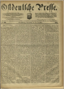 Ostdeutsche Presse. J. 8, 1884, nr 293