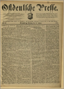Ostdeutsche Presse. J. 9, 1885, nr 10