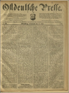 Ostdeutsche Presse. J. 9, 1885, nr 96