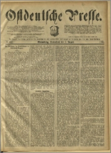 Ostdeutsche Presse. J. 9, 1885, nr 177