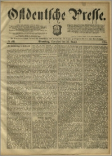 Ostdeutsche Presse. J. 9, 1885, nr 195
