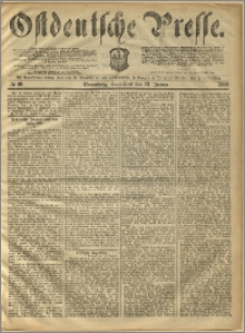Ostdeutsche Presse. J. 10, 1886, nr 19