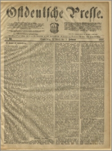 Ostdeutsche Presse. J. 10, 1886, nr 28