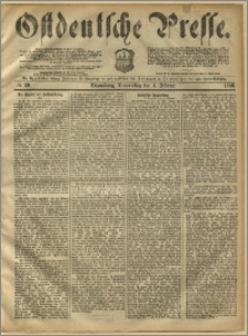 Ostdeutsche Presse. J. 10, 1886, nr 29