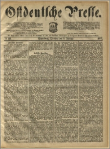 Ostdeutsche Presse. J. 10, 1886, nr 33