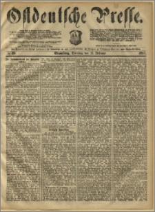 Ostdeutsche Presse. J. 10, 1886, nr 39