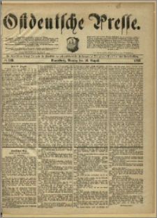 Ostdeutsche Presse. J. 10, 1886, nr 188