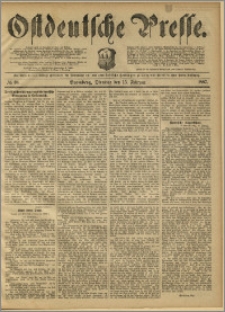 Ostdeutsche Presse. J. 11, 1887, nr 38