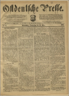 Ostdeutsche Presse. J. 11, 1887, nr 58