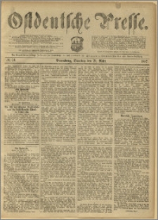 Ostdeutsche Presse. J. 11, 1887, nr 74