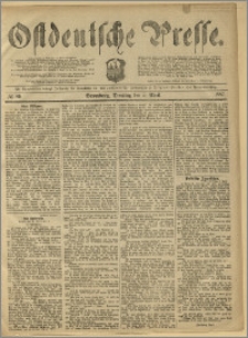 Ostdeutsche Presse. J. 11, 1887, nr 80