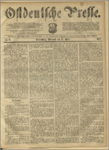 Ostdeutsche Presse. J. 11, 1887, nr 97